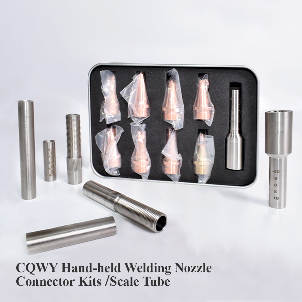 Startnow Hand-held Welding Nozzle Scale Tube WSX CQWY QILIN Fiber Laser Mental Cutting Head Nozzle Connector Parts