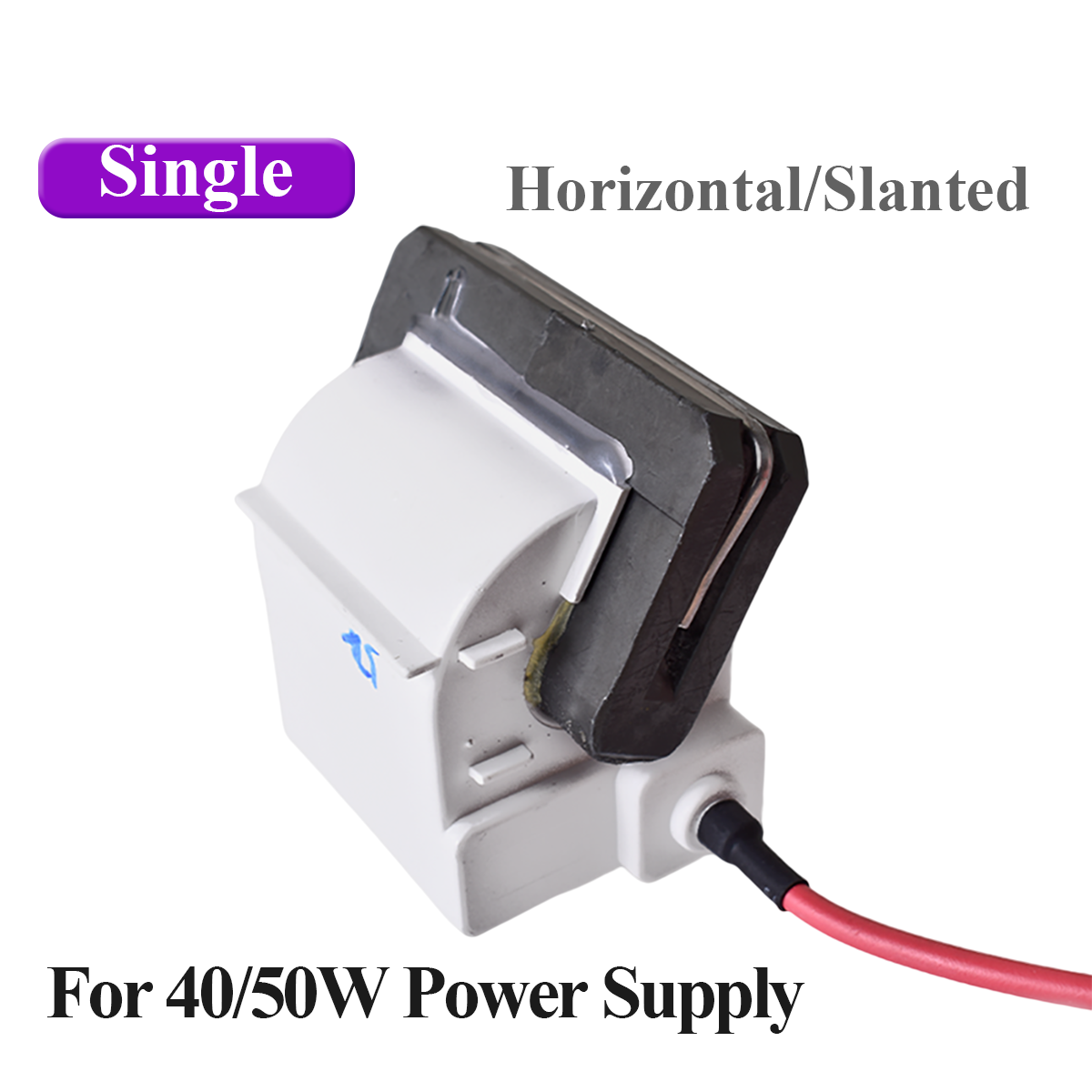High Voltage Flyback Single Transformer Ignition Coil for 30W 40W 45W 50W CO2 Laser Power Supply Engraving Cutting Machine Parts