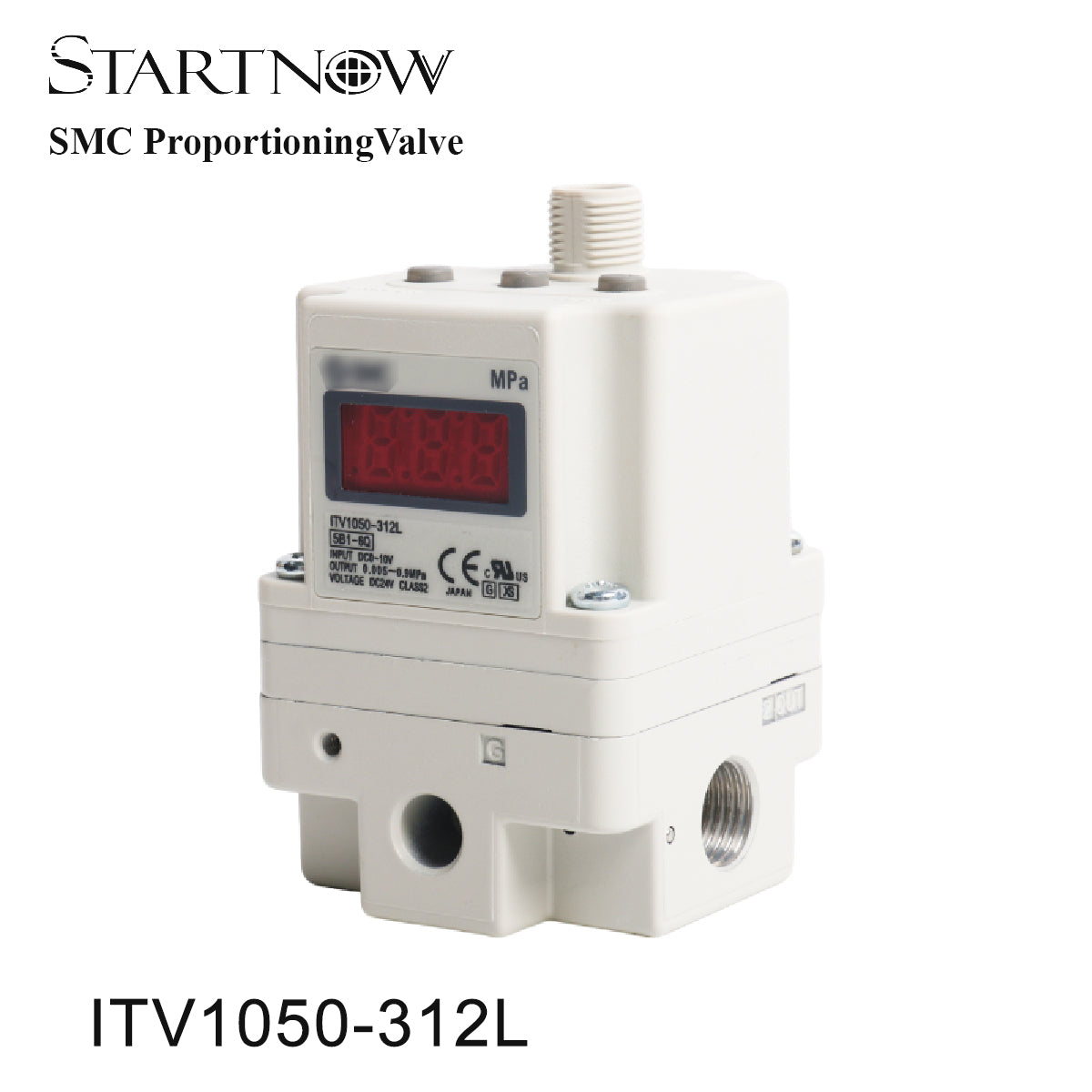 Startnow SMC 전기 비례 밸브 ITV2050/1050 ITVX2030 DC24V 비례 솔레노이드 밸브