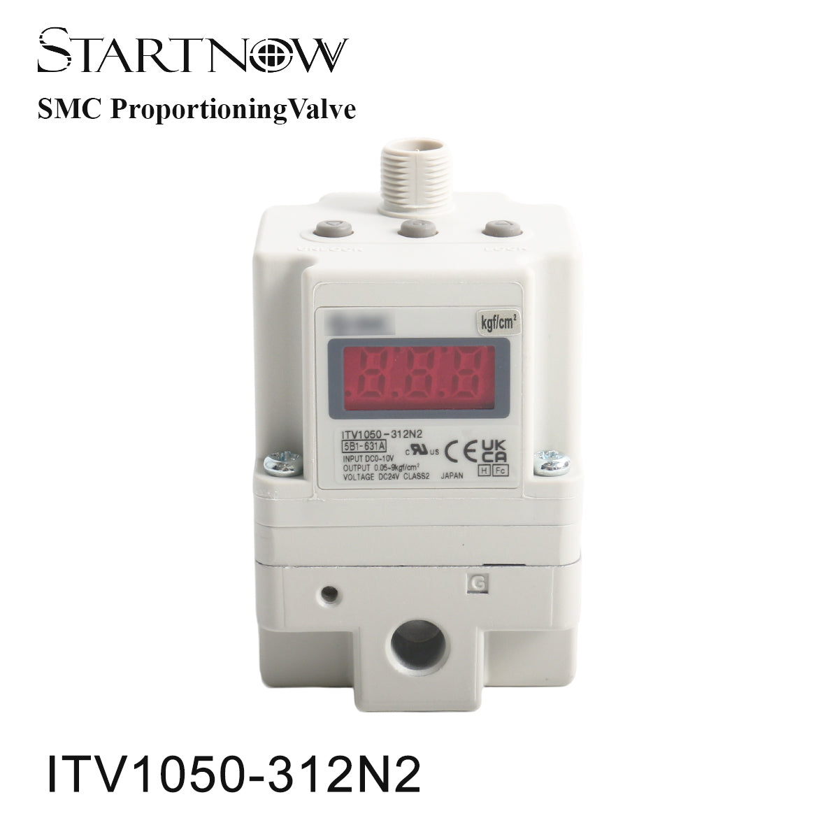 Startnow SMC 전기 비례 밸브 ITV2050/1050 ITVX2030 DC24V 비례 솔레노이드 밸브