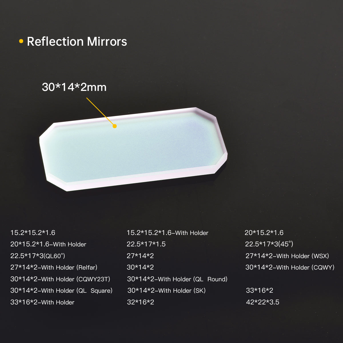 laser Welding Reflective Lens