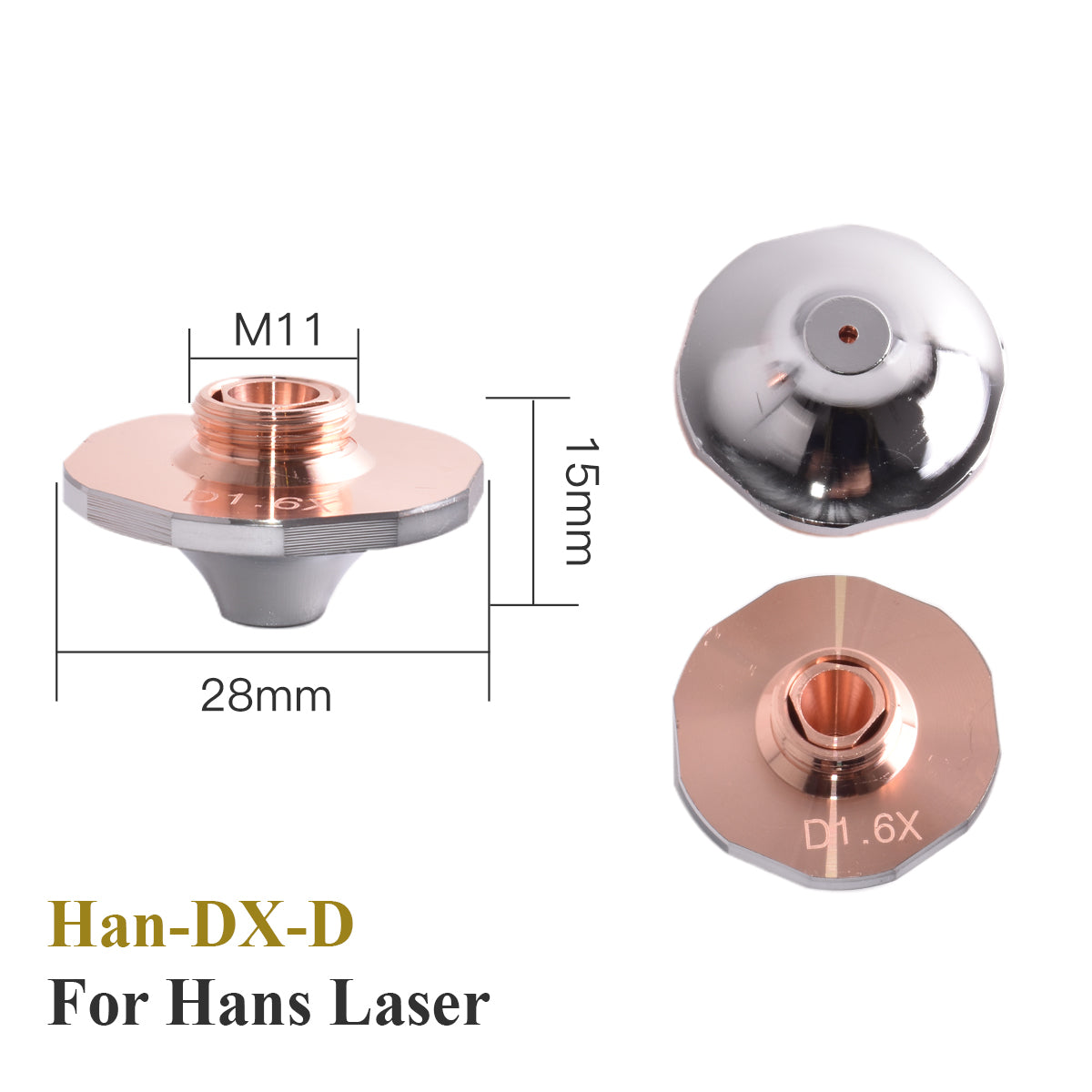 Startnow Han's Series Laser Nozzles for Laser Cutting Machine