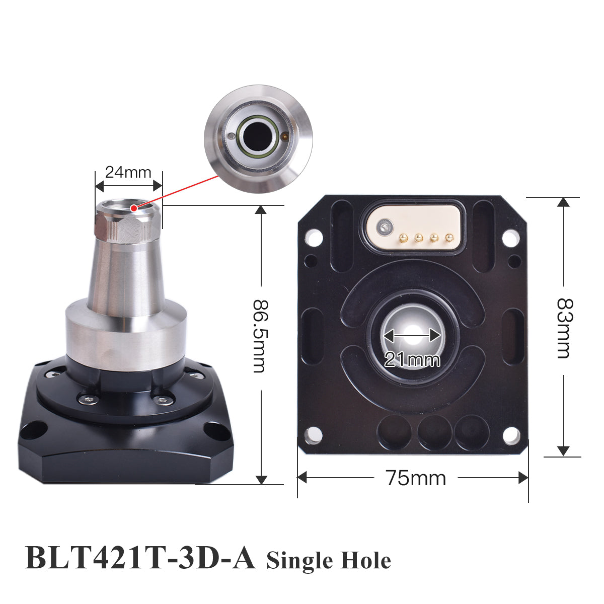 Startnow Laser Sensor Connector For BLT421/641 Boci Cutting Head Nozzle Ceramic Holder Accessory