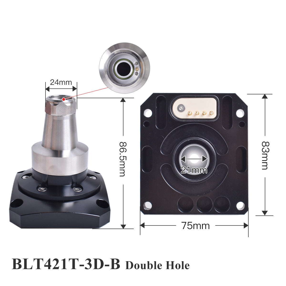 Startnow Laser Sensor Connector For BLT421/641 Boci Cutting Head Nozzle Ceramic Holder Accessory
