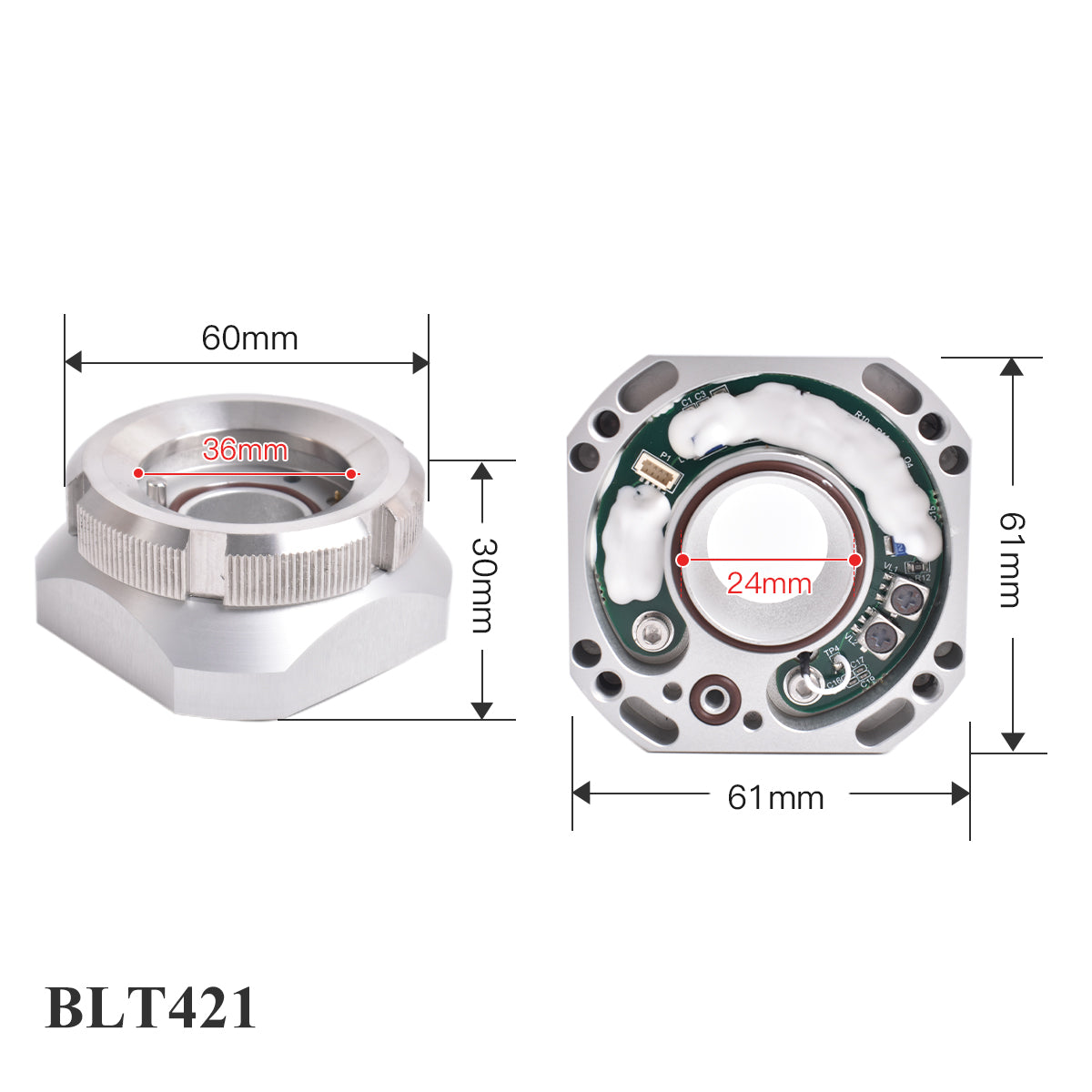 Startnow Laser Sensor Connector For BLT421/641 Boci Cutting Head Nozzle Ceramic Holder Accessory
