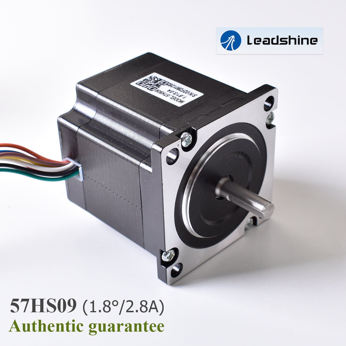 Leadshine 2 Phase Stepper Motor 57HS09 8 Wires Axis Diameter 6.35mm Axis Length 21mm NEMA23 Stepping Motor