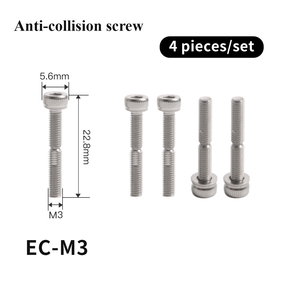 Startnow Anti-Collision Screw for BOCI OSPRI Raytools Max Laser Heads BLT441/BLT461T/BLT462T/BLT641