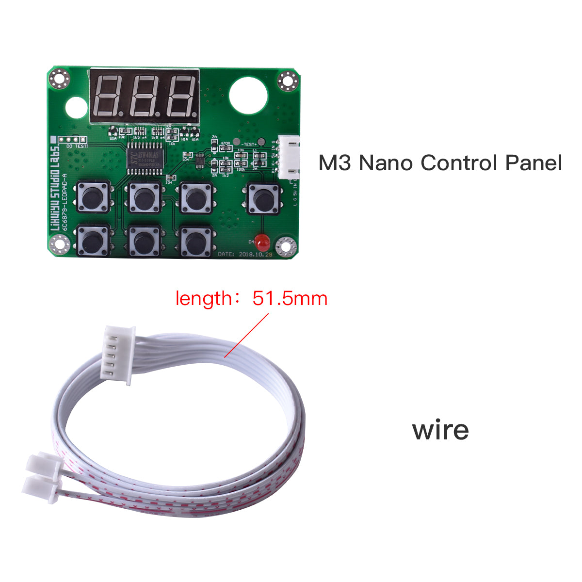 M3 Control Panel +Cable