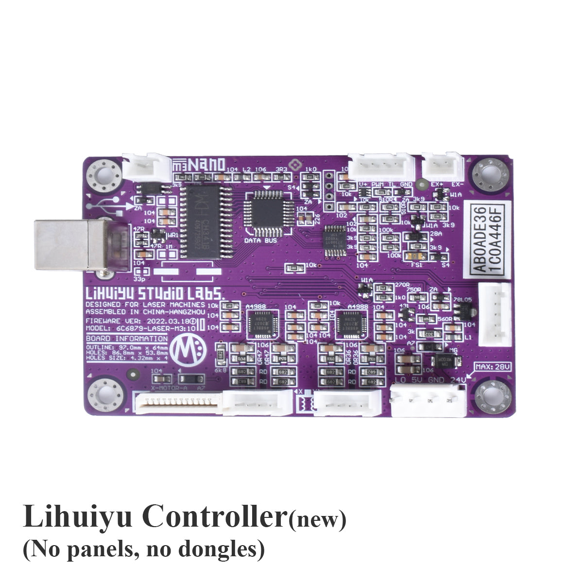 LIHUIYU M3 Nano CO2 Laser Cutter Controller Motherboard for Engraving Machine DIY 3040 3020 K40