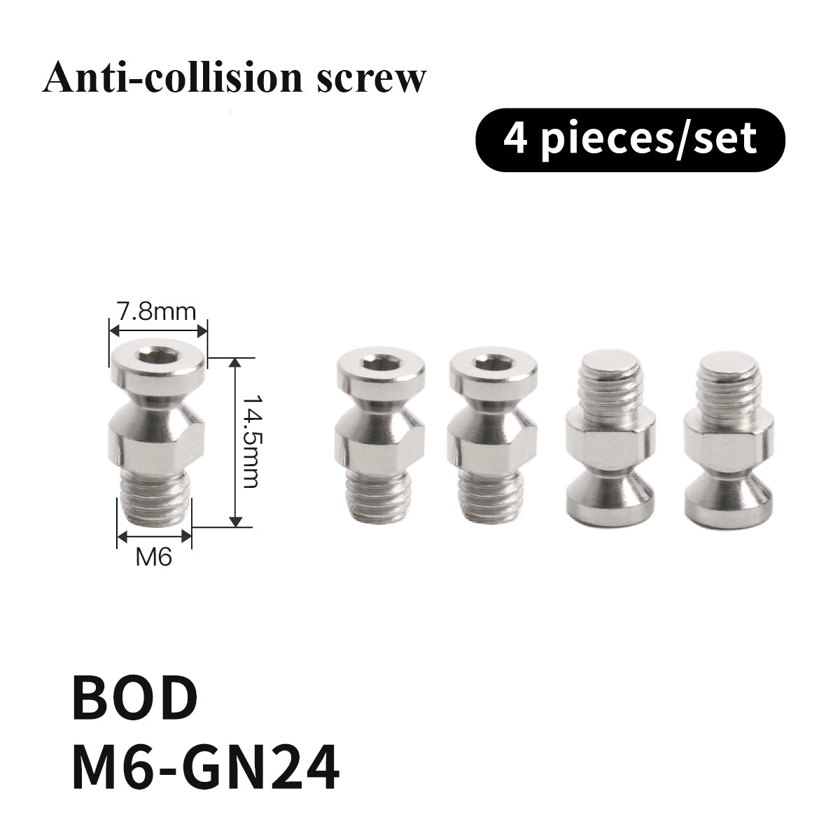 Startnow Anti-Collision Screw for BOCI OSPRI Raytools Max Laser Heads BLT441/BLT461T/BLT462T/BLT641