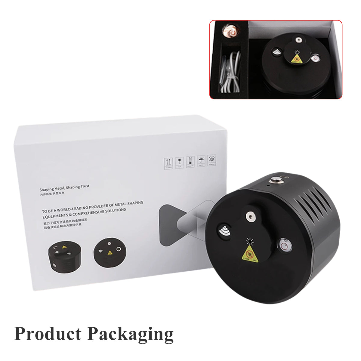 Laser Nozzle Vision Alignment Instrument for Fiber Laser Cutting Machines Fast Accurate Portable Calibration Tool