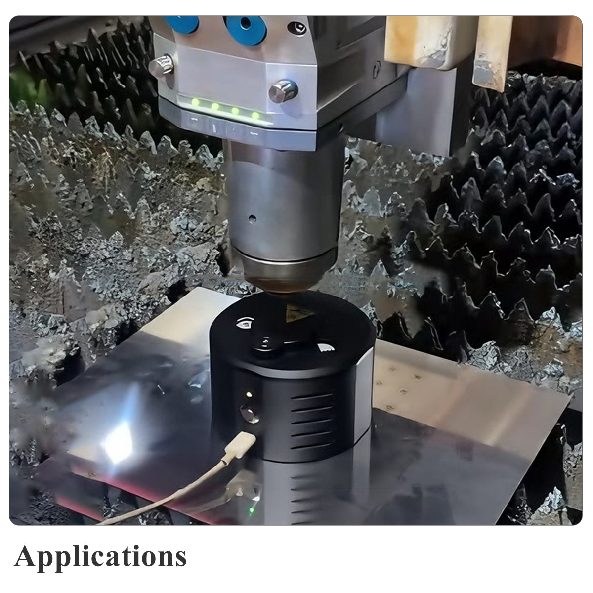 Laser Nozzle Focus Vision Coaxial Instrument