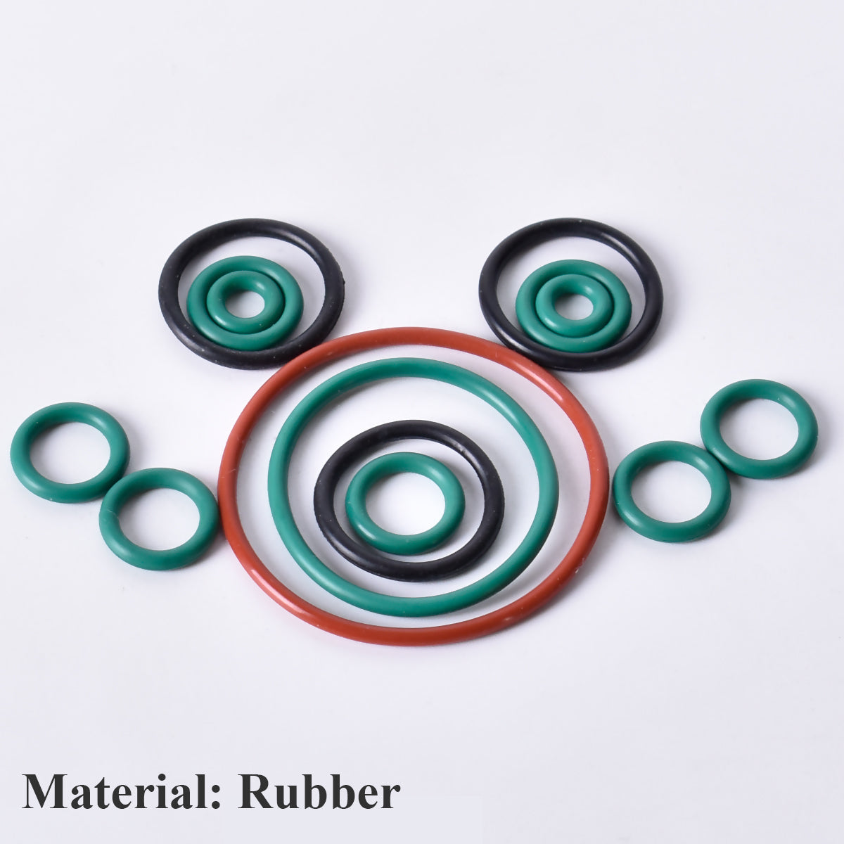 Startnow Laser o Ring Silica gel NBR Gaskets Seal O-Rings Sealing Elastic fluororubber