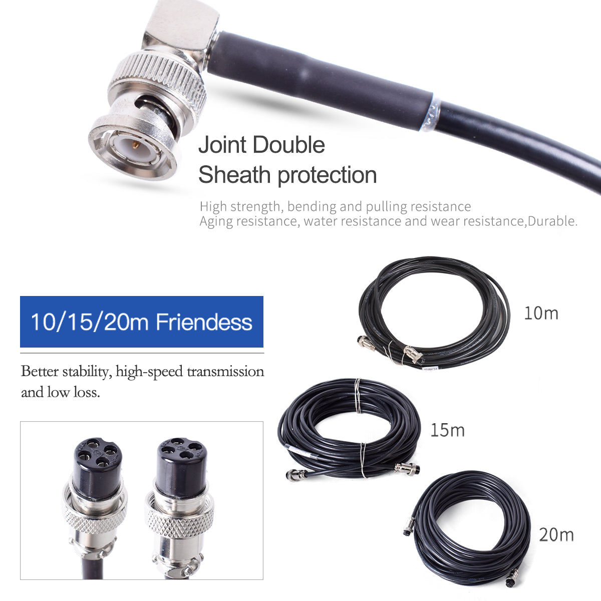 Startnow 15 20 Meters/lot Optical RF Cable Friendess BC Optic Fiber Cable