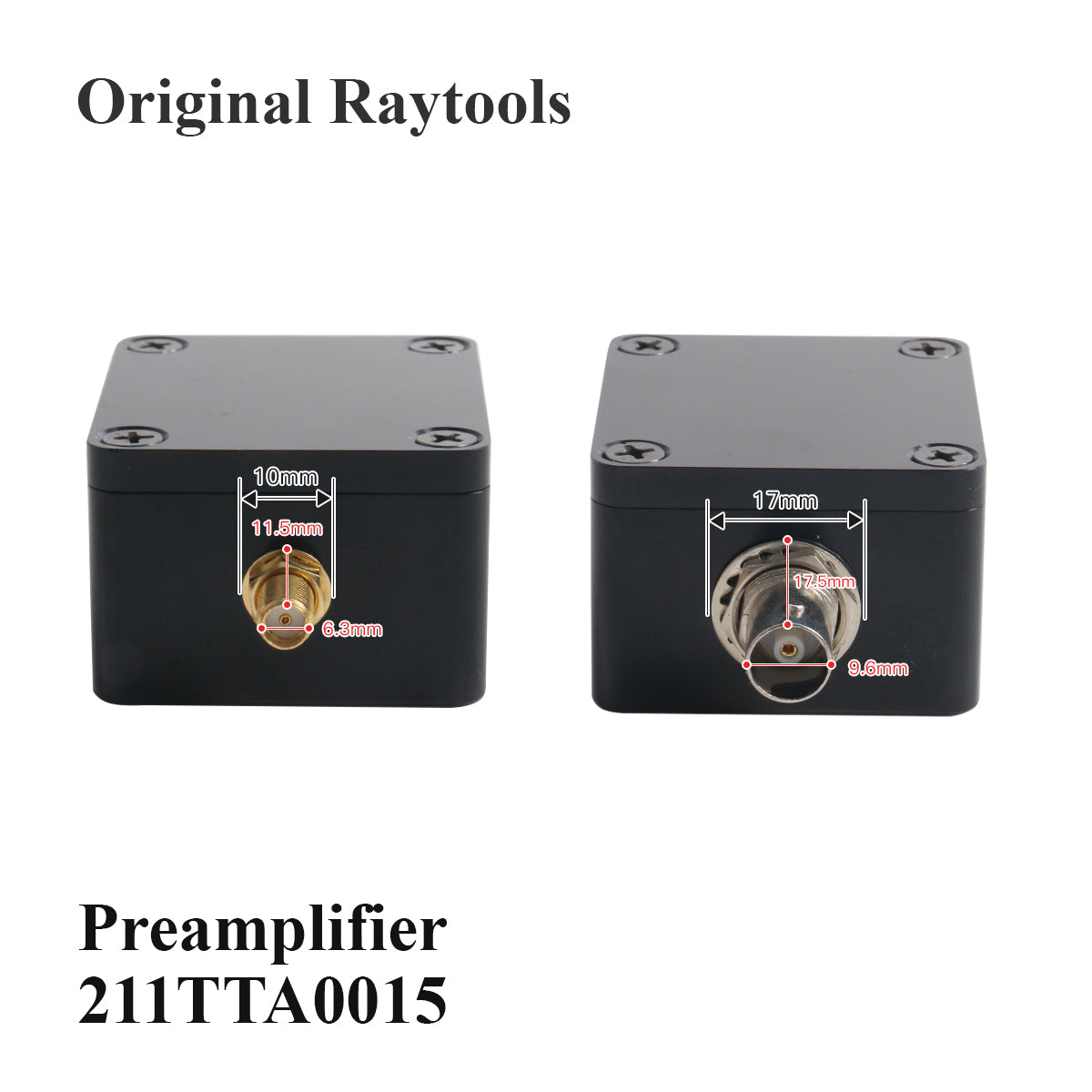 Original Capacitive Height Sensor Amplifier, Special for Raytools BM110 BM06K Series Cutting Head