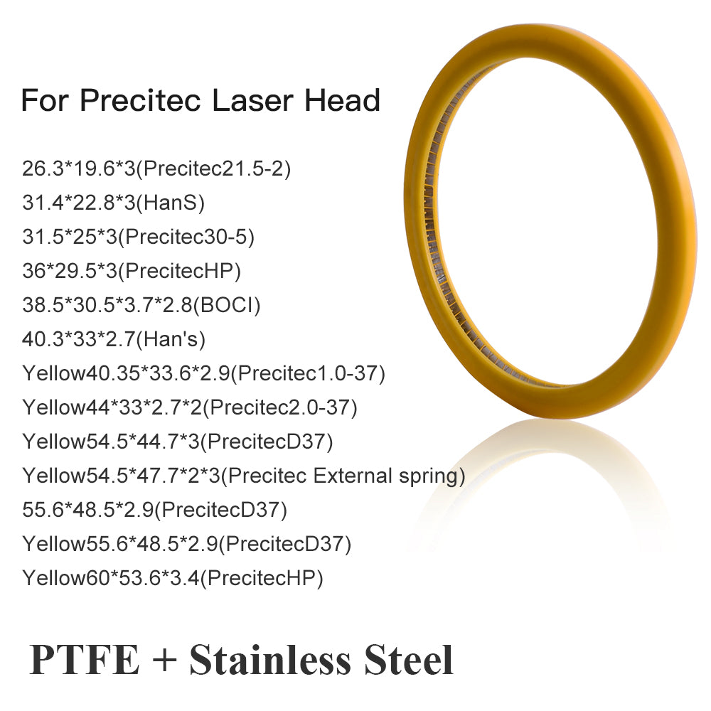 Startnow O-Ring Washer Laser Seal Ring On 1064nm Precitec ProCutter & LightCutter Fiber Laser Head Protective Lens Parts