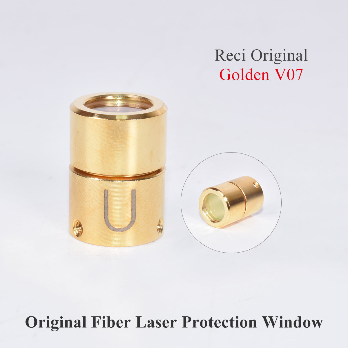 Startnow Original IPG & Reci Fiber Laser QBH Output Protective Connector for Laser Source Machines