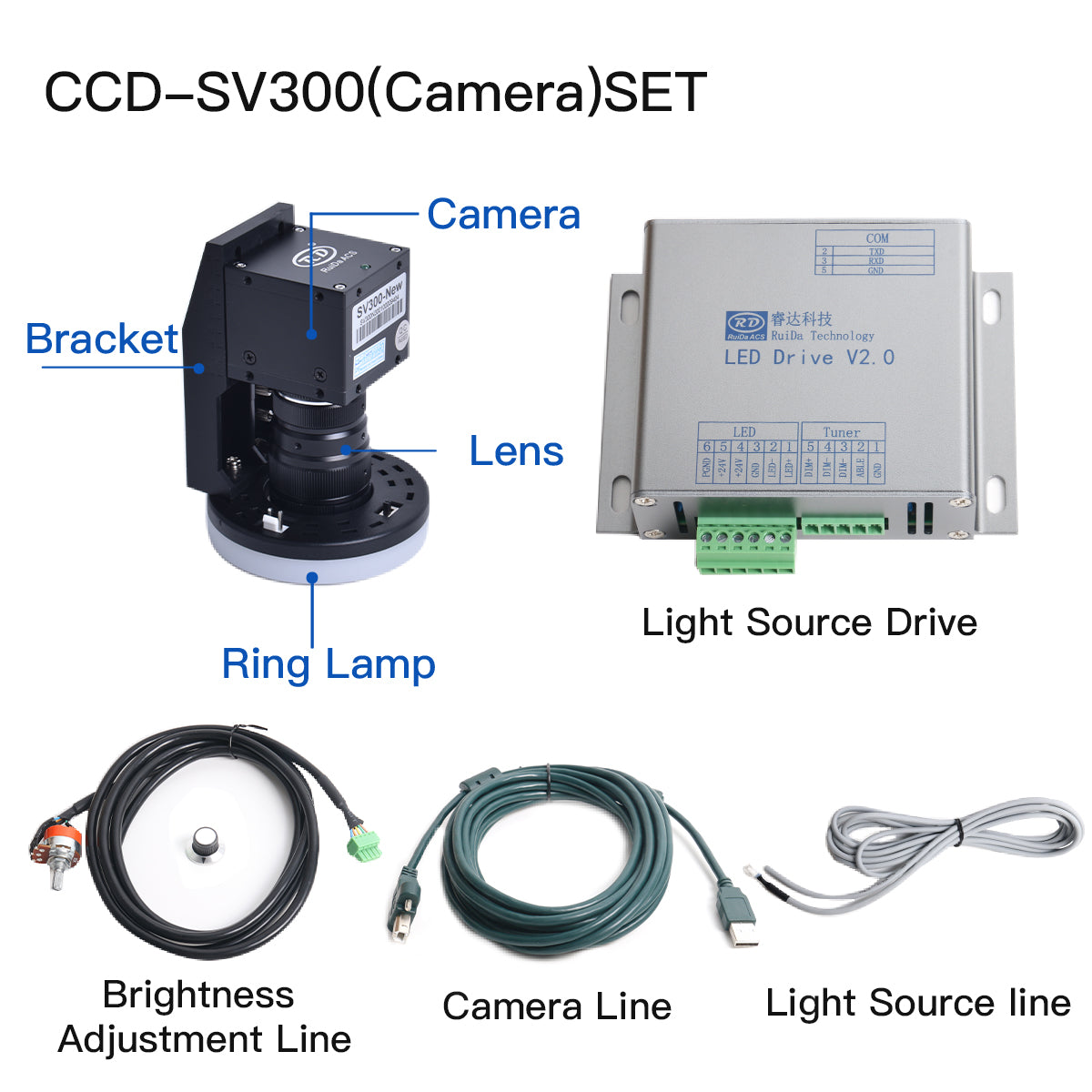 Startnow Ruida RDV6442/5G RDV6445S CCD Visual RDV Vision Laser