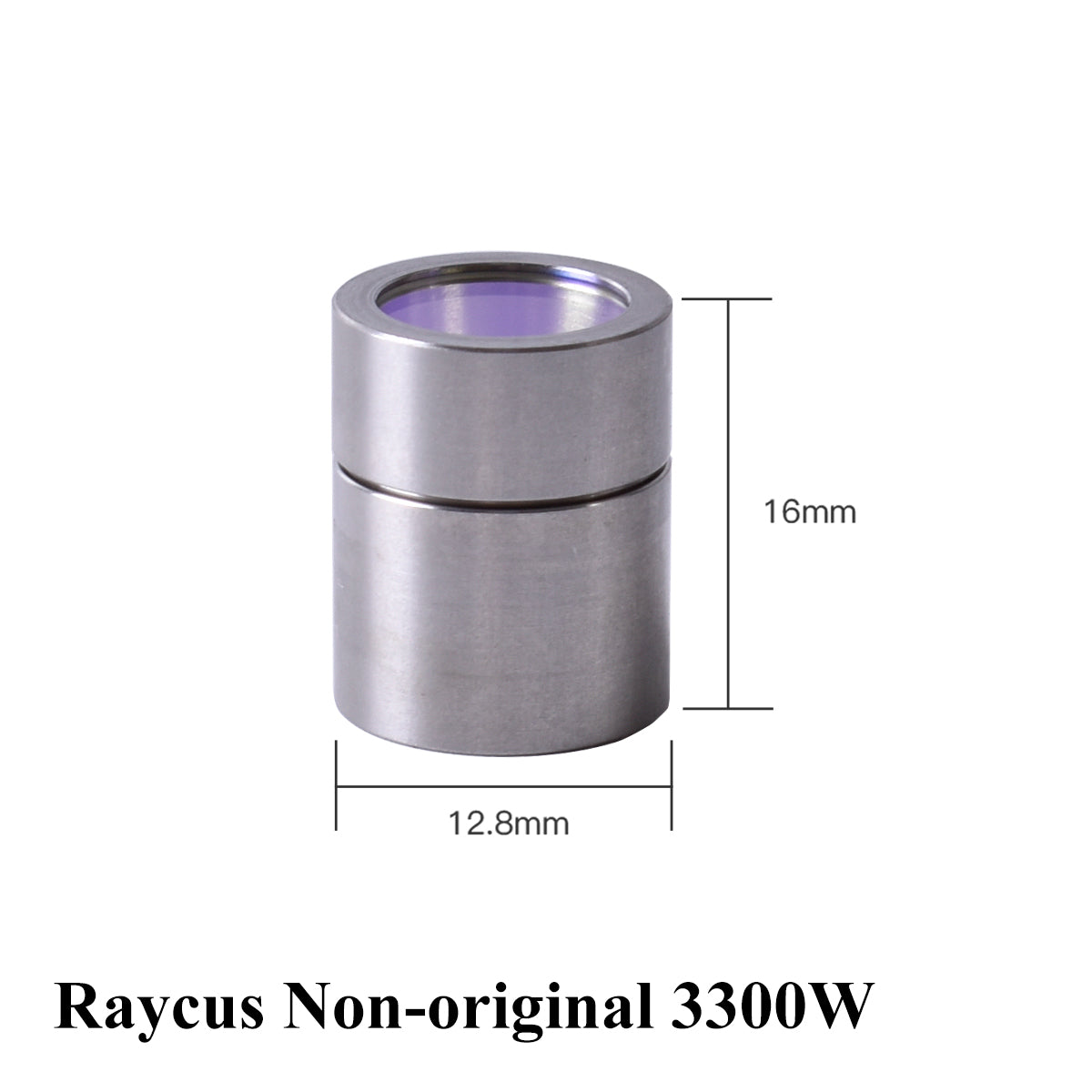 Original 3.3KW Fiber Laser Source QBH Output Connect Protective Lens 4/6KW Raycus Cutting Head