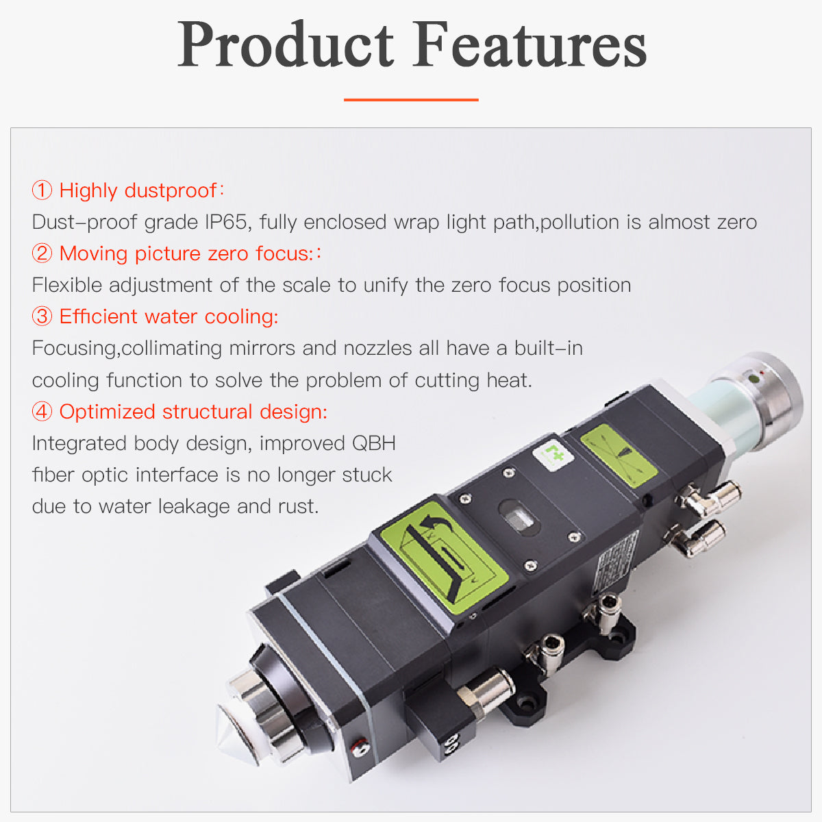 Raytools Auto Focusing Metal Laser Cutting Head BM110 BT210S BT220 BT240S BM111