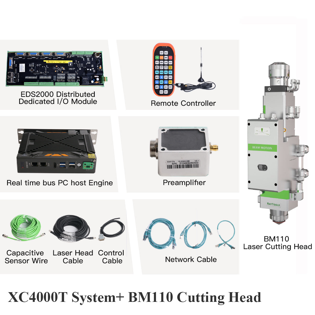 Raytools Auto Focusing Metal Laser Cutting Head BM110 BT210S BT220 BT240S BM111