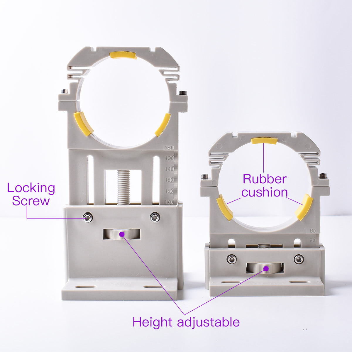 D80mm Reci Laser Tube Support Holder Mount Base Plastic Bracket CO2 Laser Engraver
