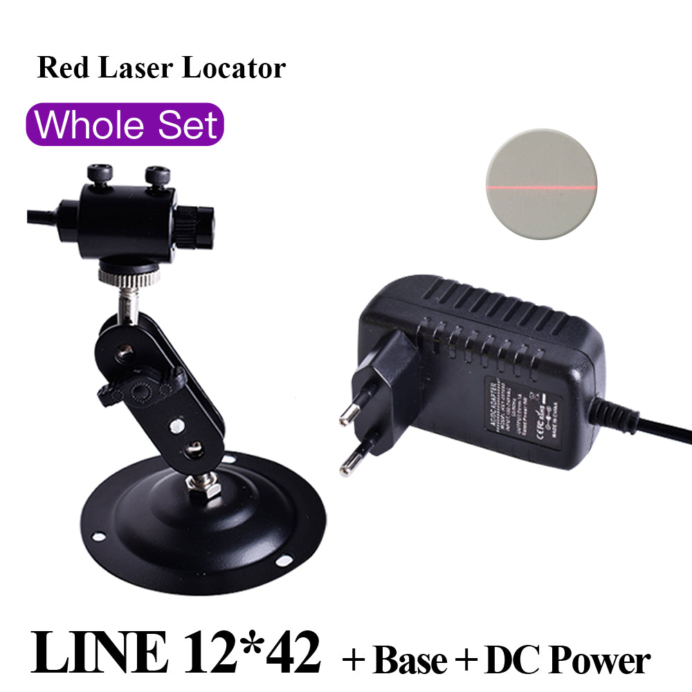 Set 12*42 635nm 10mw Line Laser Red Locator Laser Module Line Pointer For Embroidery Machine Parts Fabric CNC Cutting Position