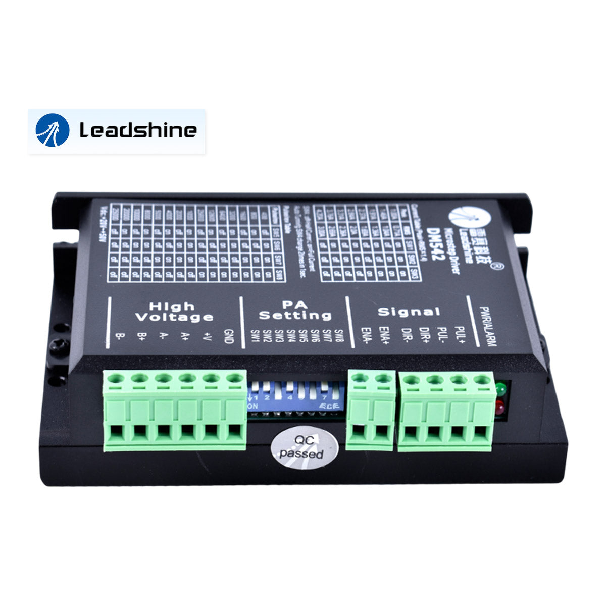 Startnow DM542 Analog Stepper Motor Driver 2 Phase 20-50VDC Max 4.2A Digital Leadshine Driver For CO2 Cutting Machine