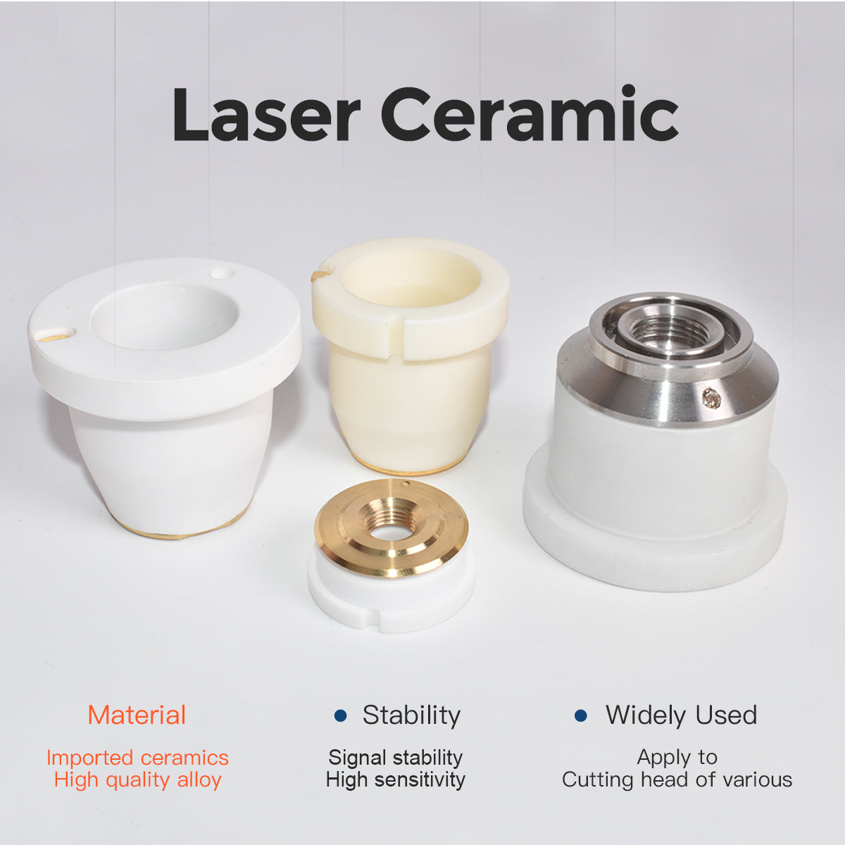 Startnow Laser Ceramic 254493/1906032 Dia.41mm Ceramic Ring 936678/913966 Sensor