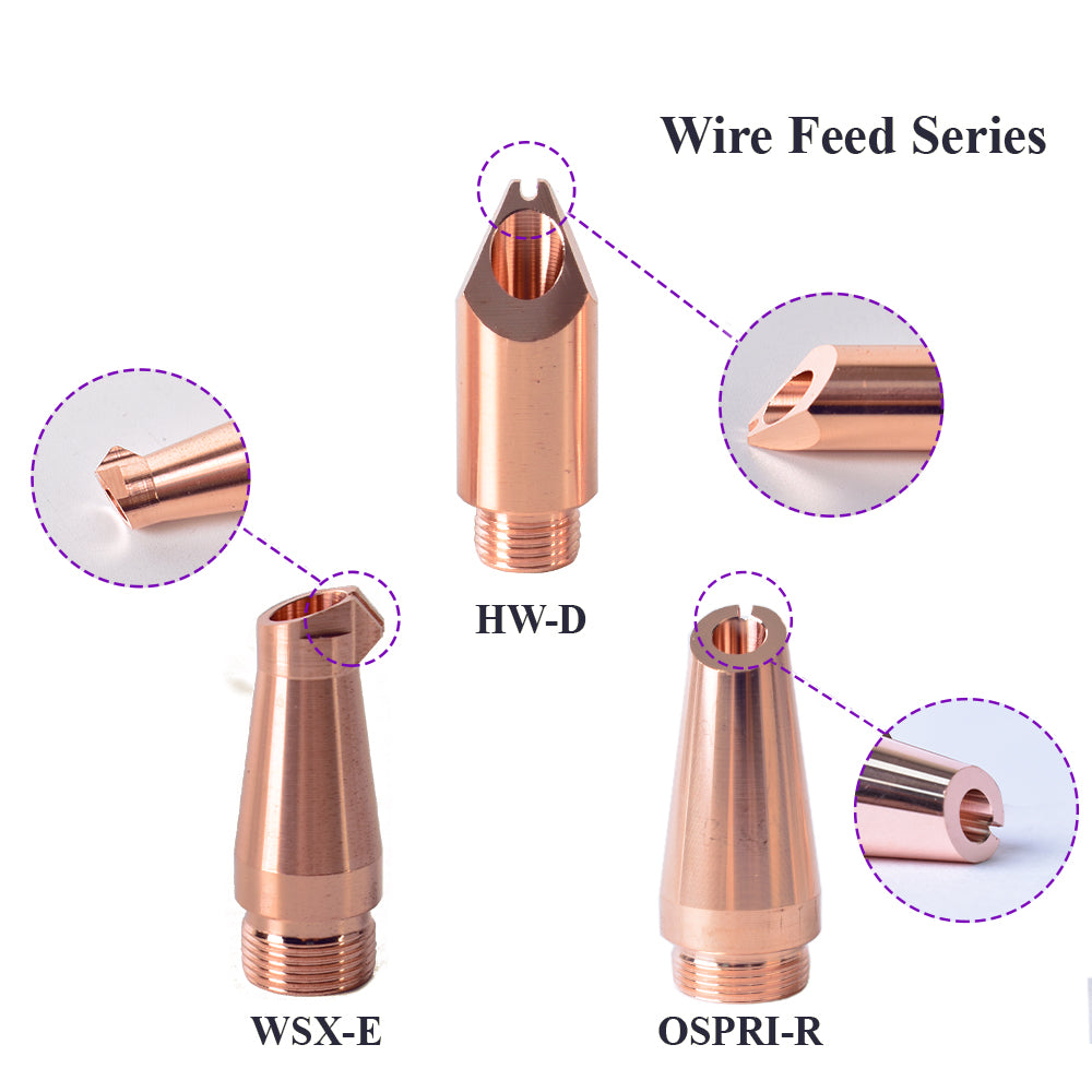 Startnow Laser Cutting Nozzle For HW WSX OSPRI Handheld Welding Machine Laser Nozzle Hand-held Copper Welding Nozzles