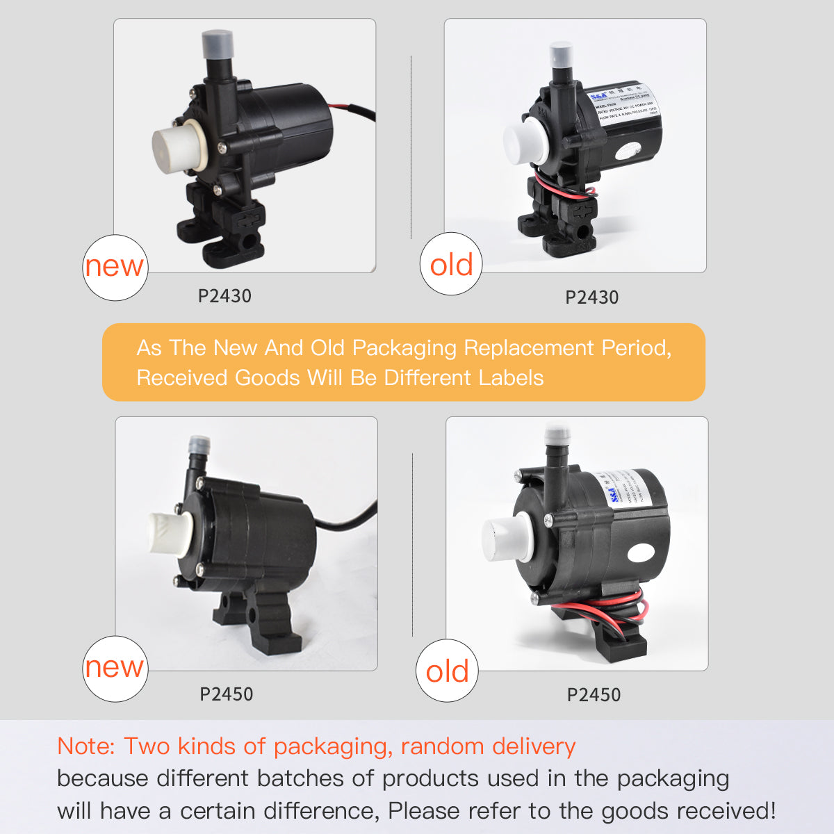 Startnow Laser S&A Chiller Spare Parts Water Pumps