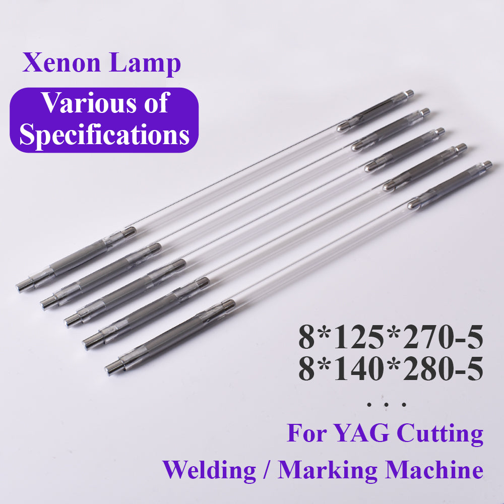 Startnow Laser Xenon Lamp Marking Machine Welding Parts YAG Laser Tube Xenon Arc Lamp Flash Laser Pulsed Lamp