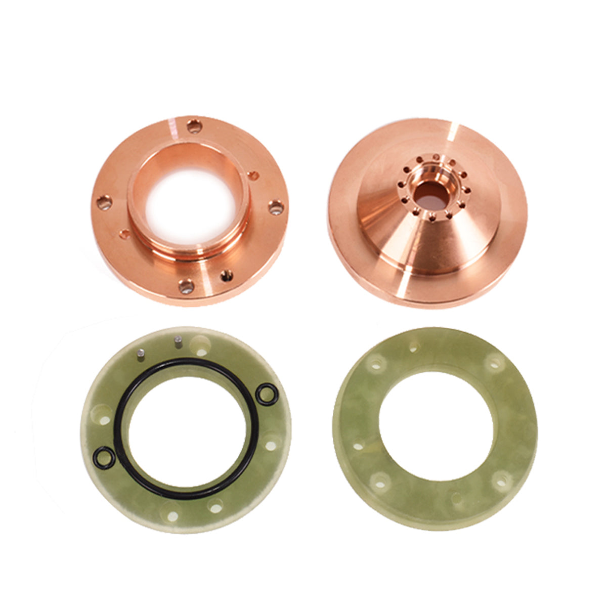  Laser Ceramic Nozzle Insulating Ring Air inlet/outlet
