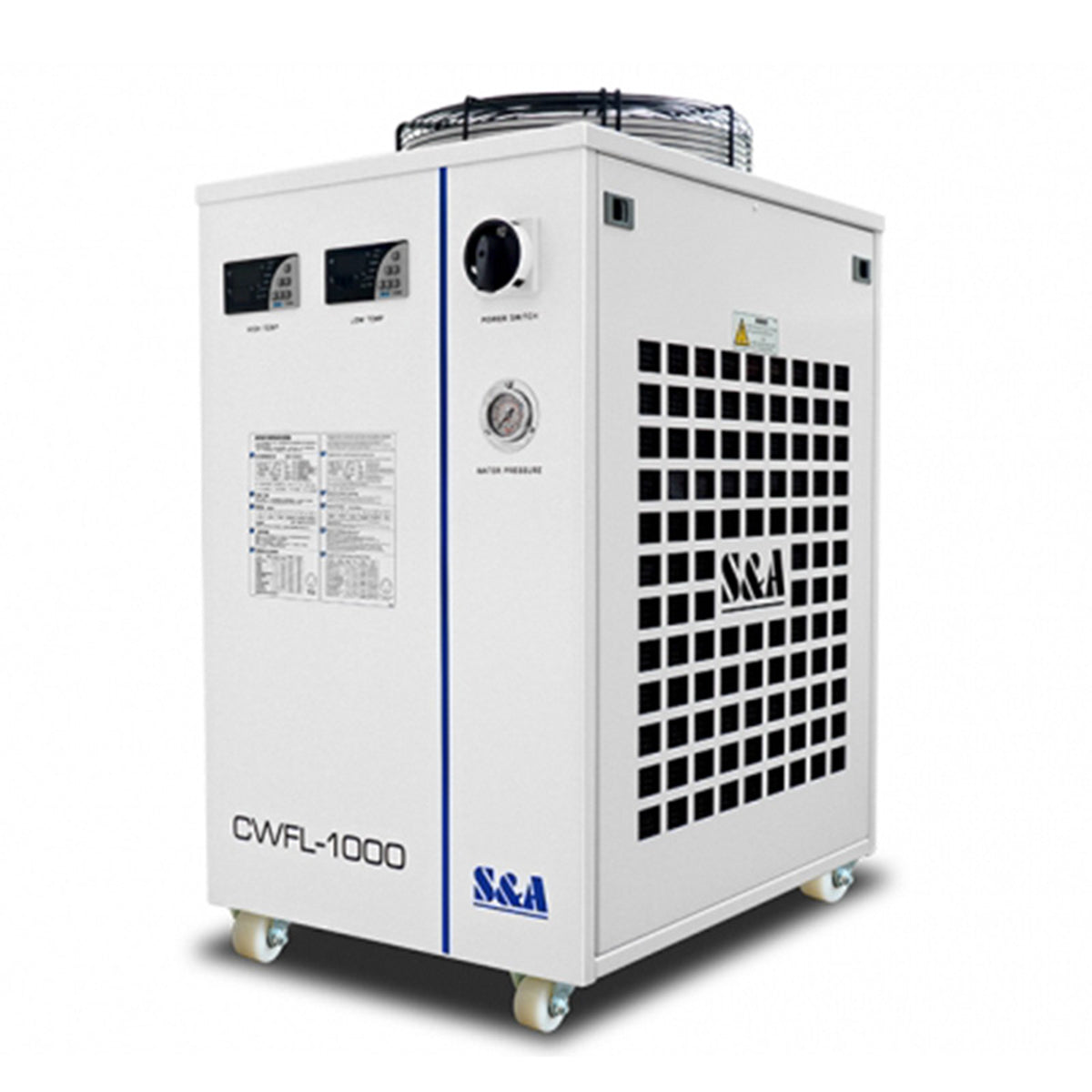 Startnow Industry Water Chiller CWFL-1000AN & 1000BN S&A 50/60HZ With Dual Temperature Control Systerm for Fiber Laser Machine