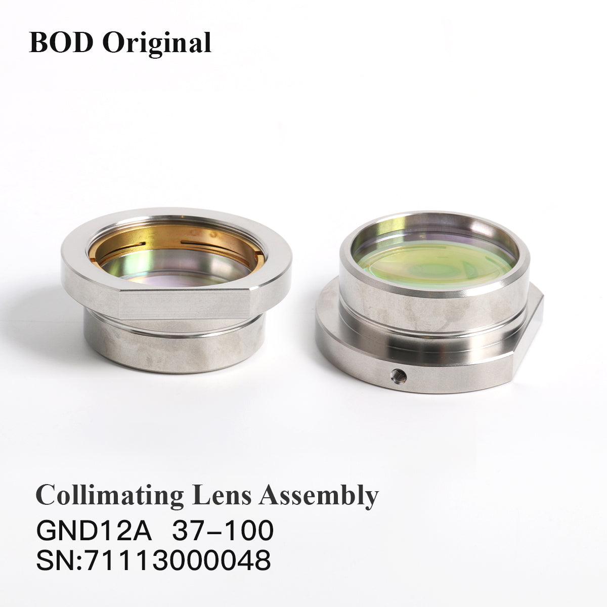 Original Bodor Fiber Laser Focusing Collimating Lens D30 F75 F100 F150 High Precision Optical Lens For Fiber Laser Cutting Machine Head Replacement Parts