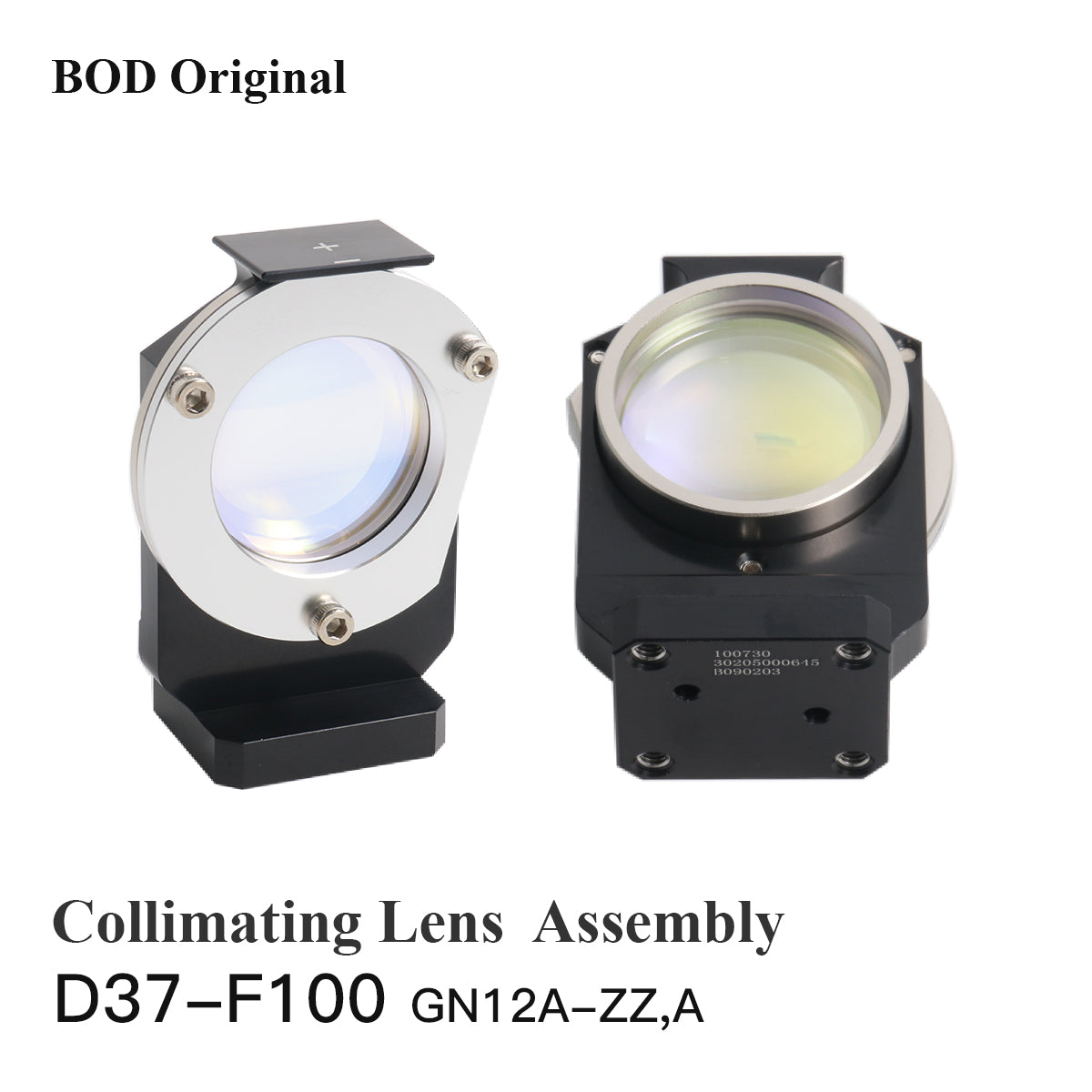 Original Bodor Fiber Laser Focusing Collimating Lens D30 F75 F100 F150 High Precision Optical Lens For Fiber Laser Cutting Machine Head Replacement Parts