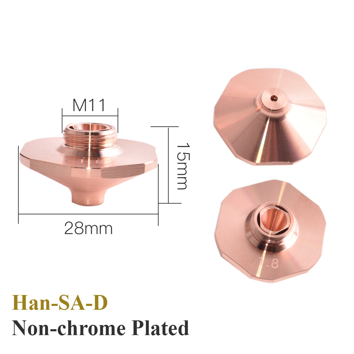 Startnow Han's Series Laser Nozzles for Laser Cutting Machine