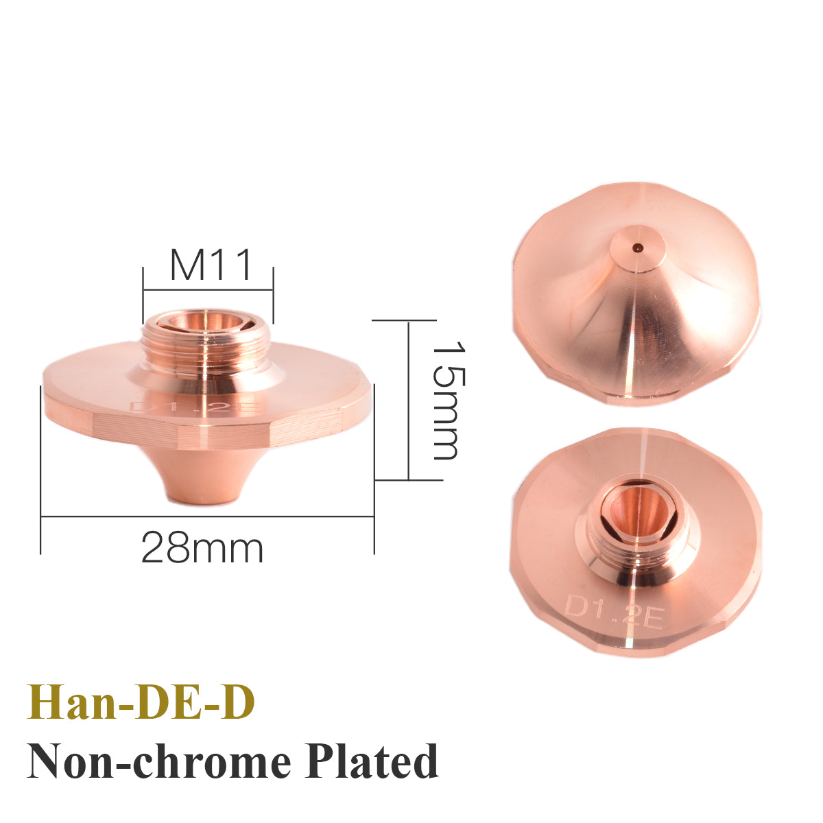 HANS double nozzle laser cutting head