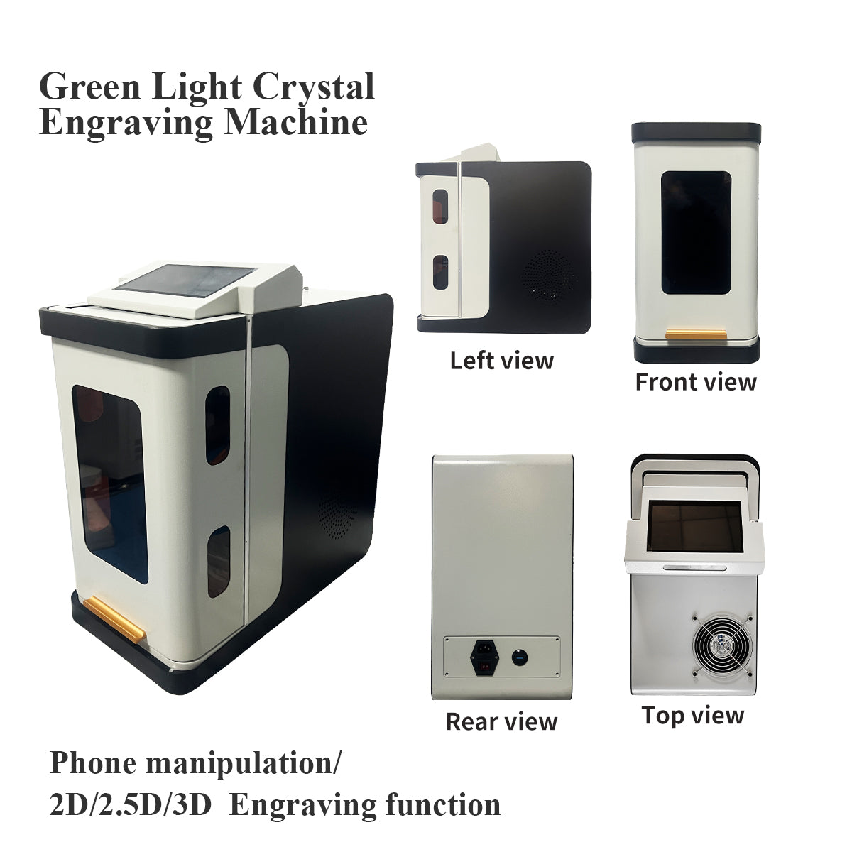 Startnow Crystal Inside Engraving Machine 5W 532nm Green Laser with WiFi Connectivity