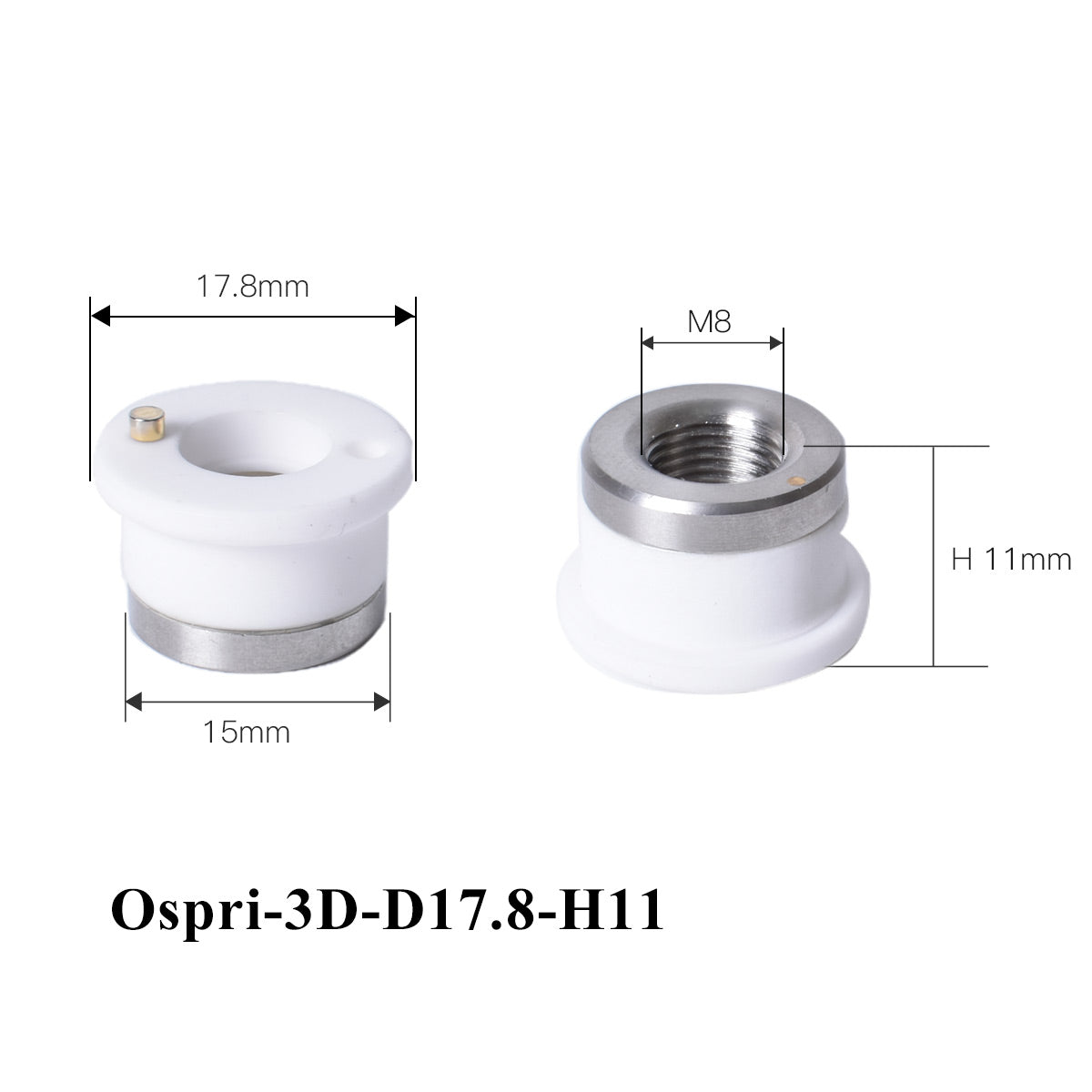 ospri laser ceramic 3D Dia.17.8mm