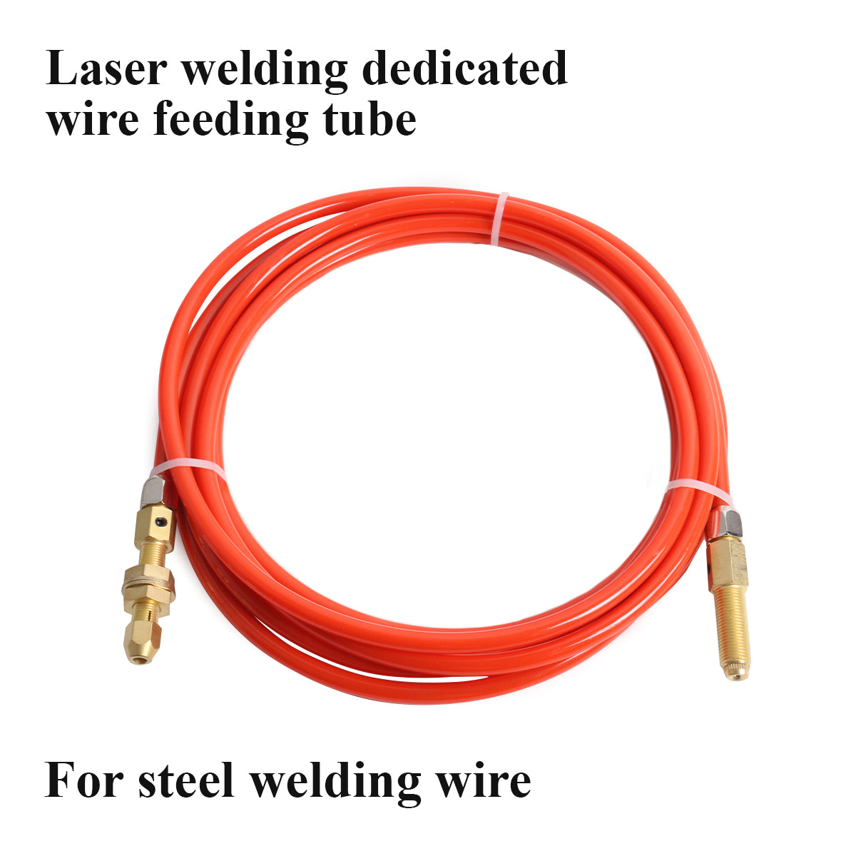 Startnow Supper Laser Welding Wire Feeding Tube – 5M Flexible Wire Feeder Hose for Handheld Fiber Laser Welding Machine
