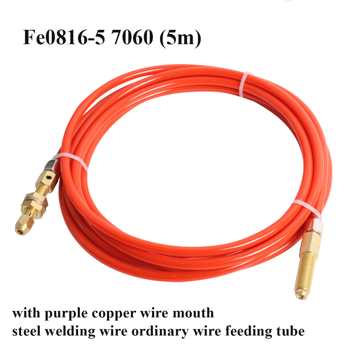 Startnow Supper Laser Welding Wire Feeding Tube – 5M Flexible Wire Feeder Hose for Handheld Fiber Laser Welding Machine