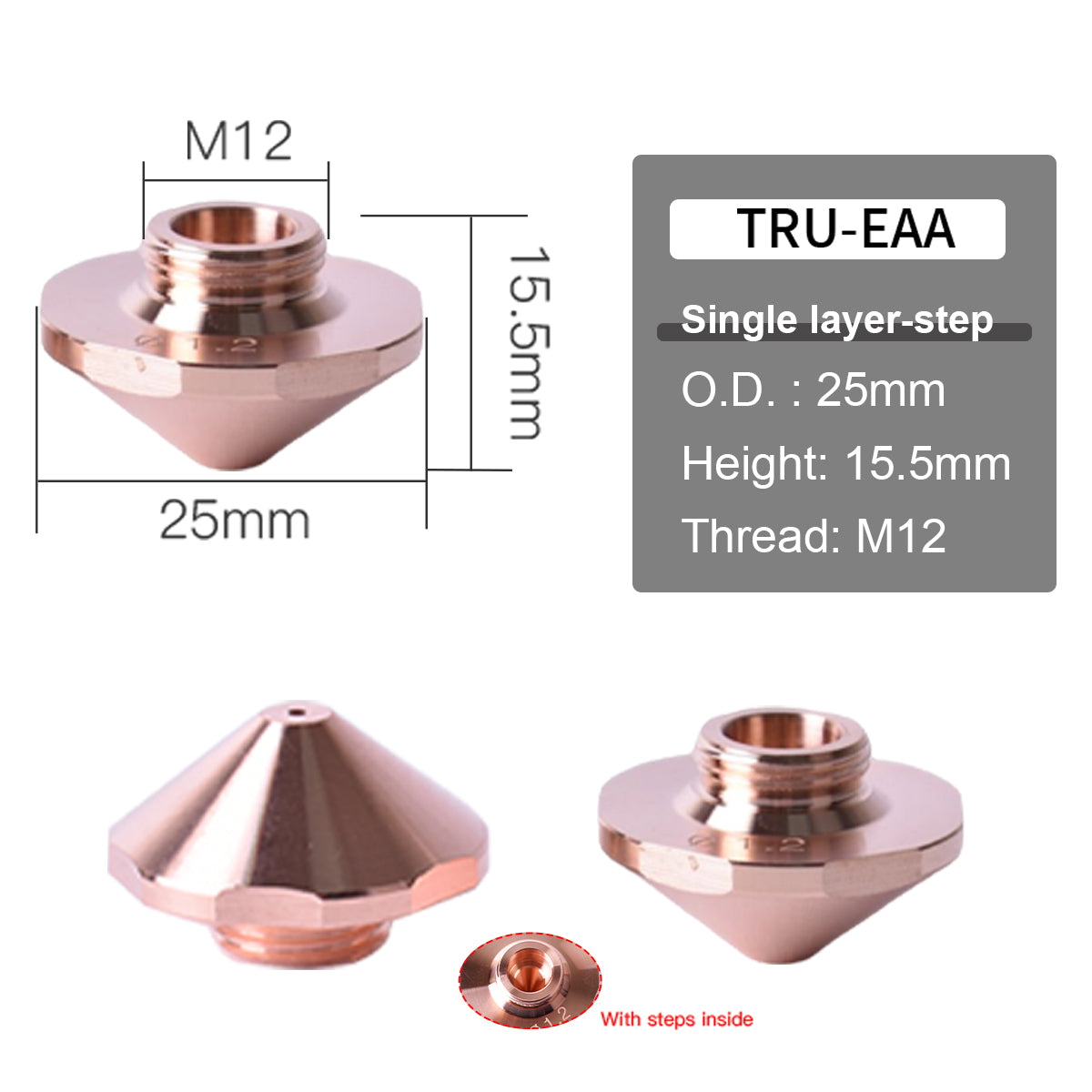 laser nozzles