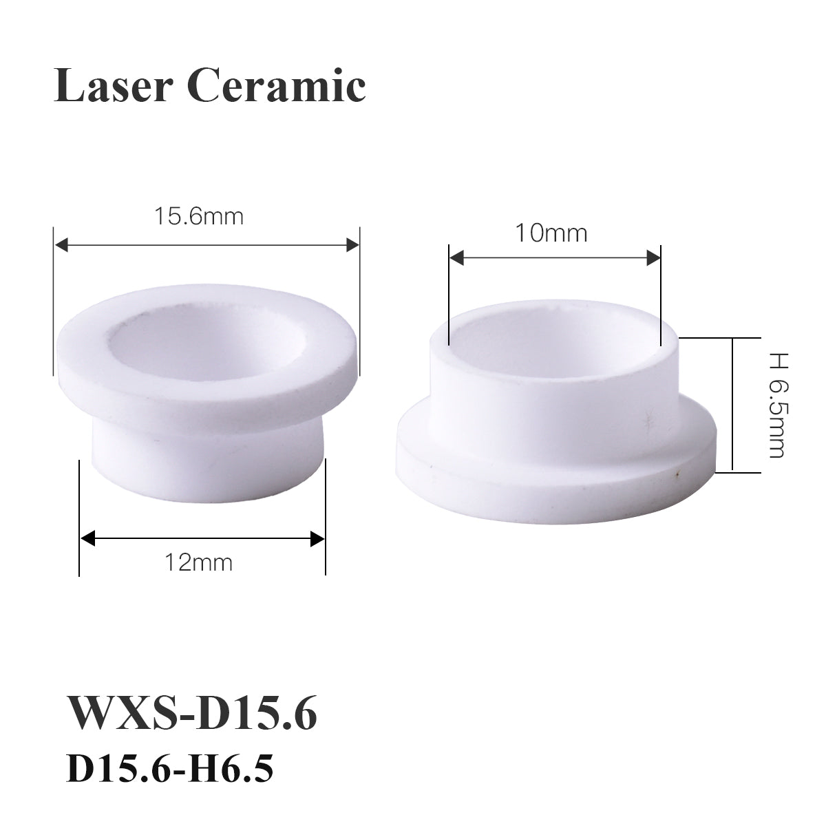 Startnow ND18 Düsenhalter WTC08 Laser-Keramikring O.D. 31 mm WSX WTC04 Sensor