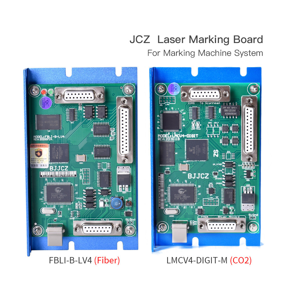 Startnow Laser Marking Machine Controller Original Card JCZ Control Board System LMCV4-DIGIT-M Card For 1064nm IPG Raycus MAX Laser Source
