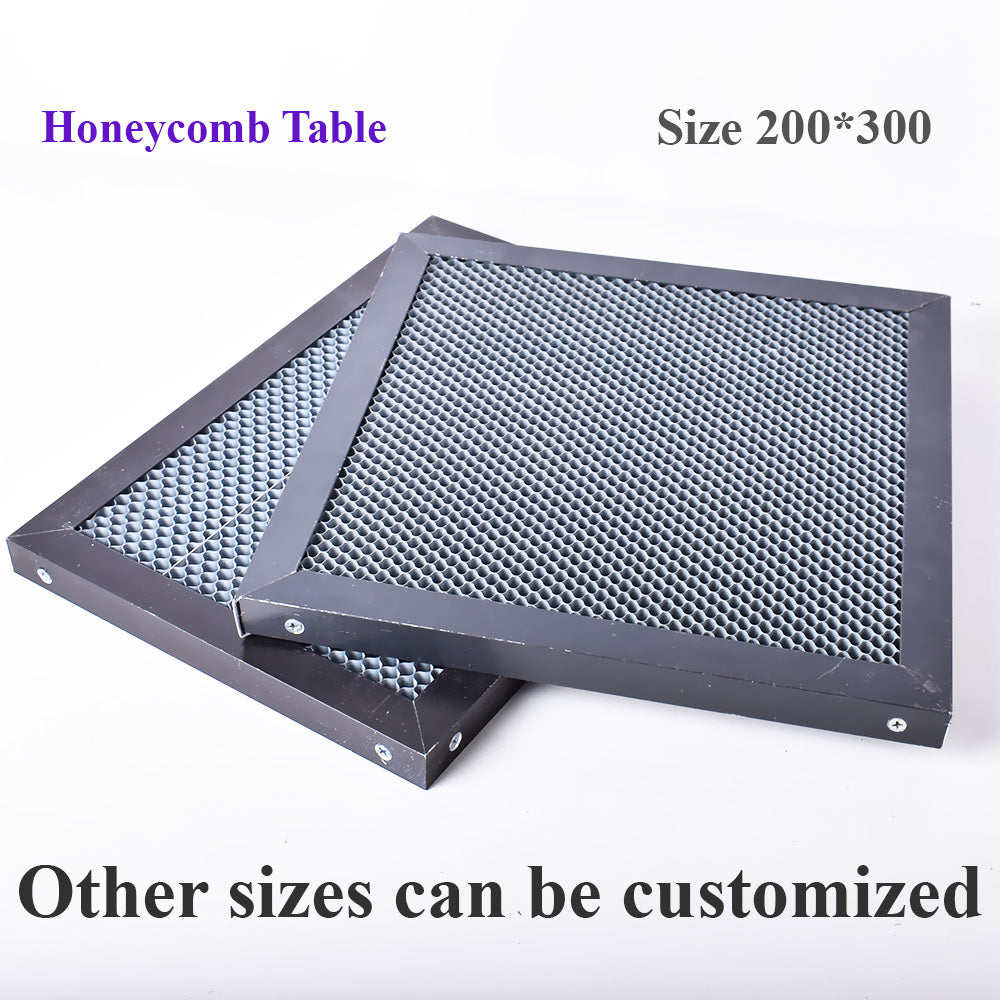 Size customized Laser Honeycomb Working Table Panel Board Platform 300 * 200 mm CO2 Engraver Cutting Machine Enquipment Parts