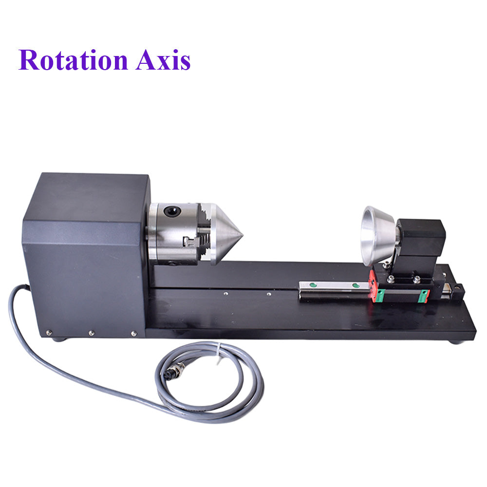 Startnow Axis Rotate 2 Phase Step Motor Rotation Axis With Chucking Laser Engraving Cutting Parts