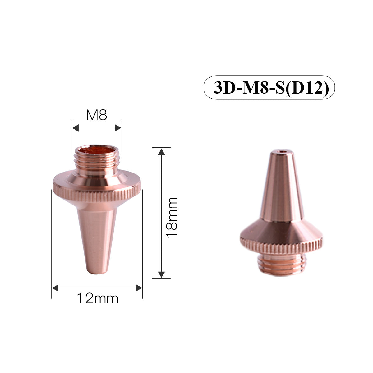 Laser nozzle types