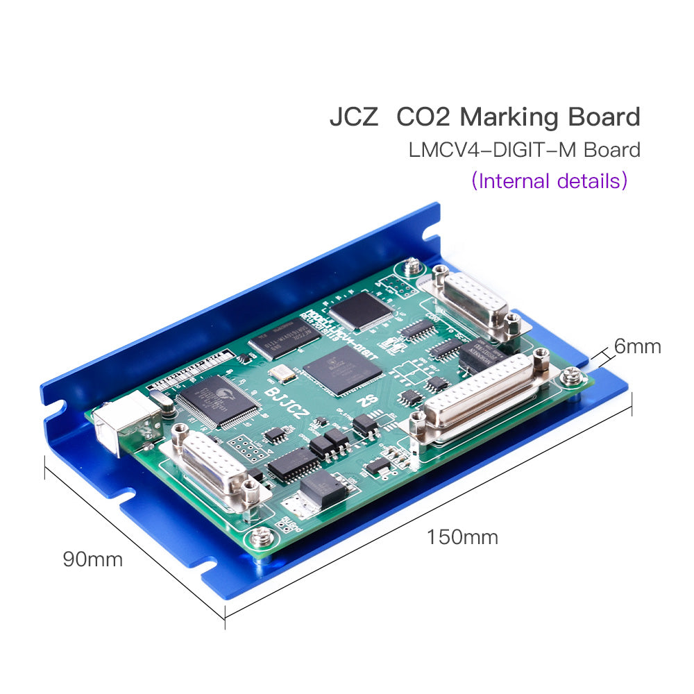 Startnow Laser Marking Machine Controller Original Card JCZ Control Board  System LMCV4-DIGIT-M Card For 1064nm IPG Raycus MAX Laser Source