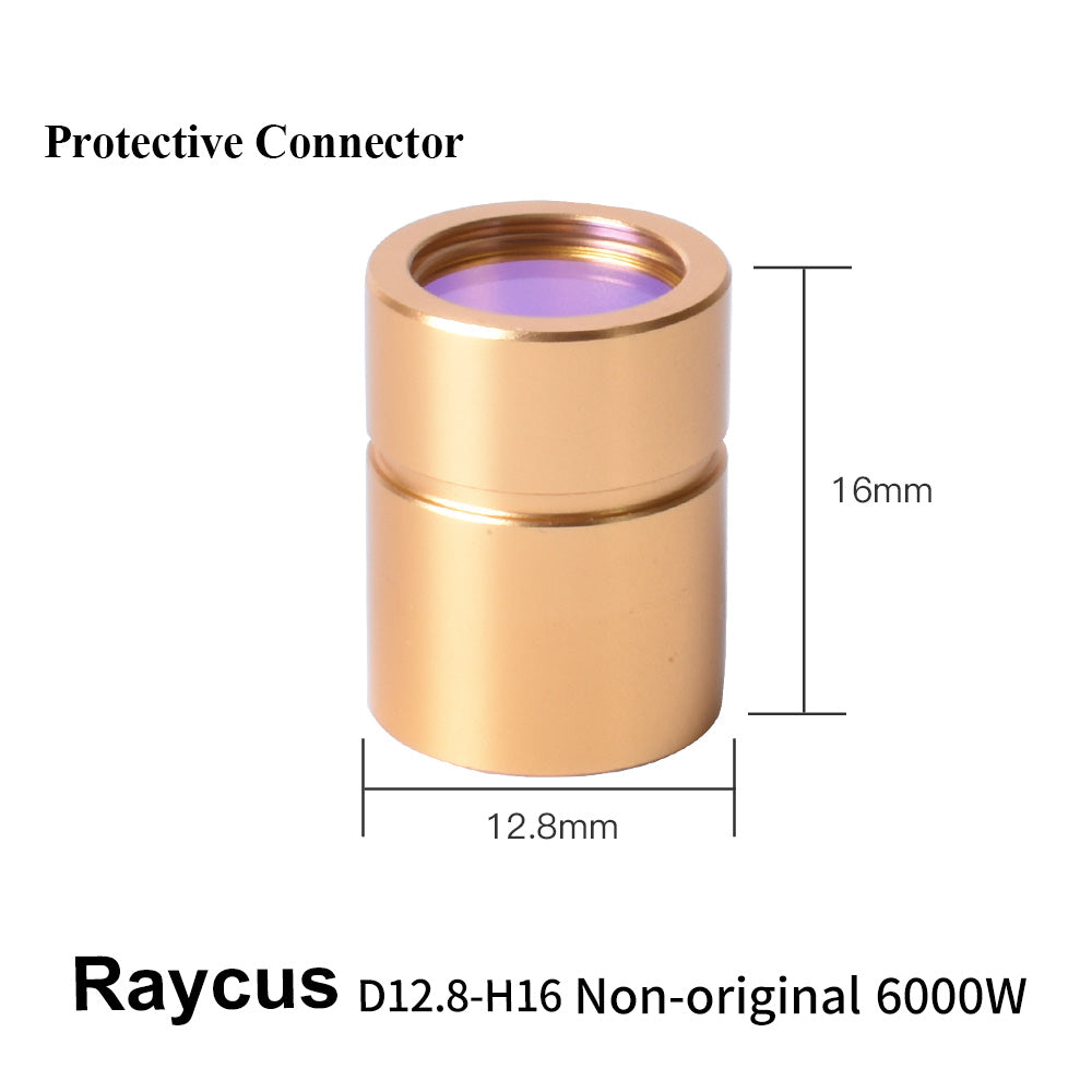 Original 3.3KW Fiber Laser Source QBH Output Connect Protective Lens 4/6KW Raycus IPG Cutting Head